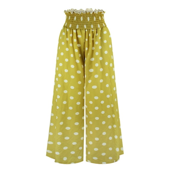 Pants for Women Summer Fashion Wide Leg Pants Casual Loose Drape Trousers And Floor-Length Pants