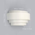 thumbnail image 2 of Lámpara de pared Diseño LED Lámpara de pared simple Lámpara de pared Interior Luz de metal oso de fresa Electrónica, 2 of 5