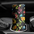 thumbnail image 3 of 20oz Black Sunflower Skinny Tumblers Stainless Steel Tumbler with Lid and Straw,Vacuum Insulated Double Wall Travel Tumbler Cups with Cleaning Brush for Coffee,Tea, 3 of 6