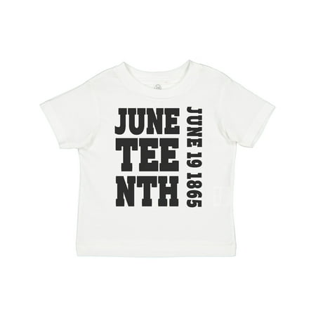 

Inktastic Juneteenth June 19 1865 Gift Toddler Boy or Toddler Girl T-Shirt