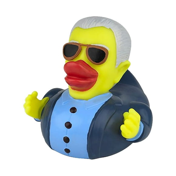 1PC Novelty Trump Rubber Duck Toy, Baby Bath Toys, Funny Rubber Duckies Toy Gifts for Kids