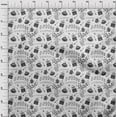 thumbnail image 4 of oneOone Rayon White Fabric Text Fabric For Sewing Printed Craft Fabric By The Yard 56 Inch Wide, 4 of 5