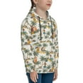 thumbnail image 3 of Disketp Hawaiian Style Youth Hoodie Sweatshirt for Boys Girls Kids Pullover Hooded Classic Casual Essentials Hoodie-Large, 3 of 6