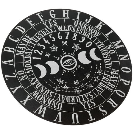 

Divination Board Wooden Divination Board Wiccan Altar Supply Home Party Desktop Divination Prop