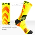 thumbnail image 2 of 5Pairs Compression Sport Training Basketball Socks, Cushioned Athletic Sports Crew Socks for Men & Women, 2 of 9
