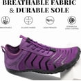 thumbnail image 5 of Barefoot Water Shoes, Pro Healthy Non-Slip Flexible Wide Toe Box Casual Footwear, Unisex Lightweight Running Sneakers for Men & Women, Walking Workout Outdoor Sports Daily Wear(Purple), 5 of 7