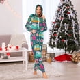 thumbnail image 7 of FORMRS Onesies Pajama for Adults Unisex Hoodie Winter Jumpsuit One Piece Sleepwear, Sizes S-2XL, Green Vibrant Truck Pattern, 7 of 7