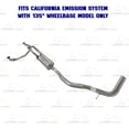 thumbnail image 6 of Northeastern Exhaust Catalytic Converter, Muffler & Tail Pipe Fits 2006-2010 GMC Savana 3500 & Chevrolet Express 3500 4.8L 135" WB - Direct Fit | Stainless Steel Complete System, 6 of 9