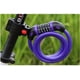 thumbnail image 3 of Candado para bicicleta de alta seguridad Candado de cable en espiral con combinación reiniciable de 5 dígitos Lo mejor para bicicletas al aire libre, 1.2mx12mm Púrpura brillar Hogar, 3 of 6