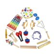 thumbnail image 3 of Instruments de Musique avec Sac de Transport, Ensemble de Jouets de Percussion Musicale avec Xylophone, Tambourin, 3 of 5