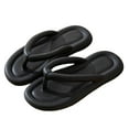 thumbnail image 3 of jiaxiM Arch Support Flip Flops for Womens Thong Sandals Flexible Women Slippers Non- Woven Sole Orthofeet Shoes for Women for Summer Beach Walking, 3 of 8
