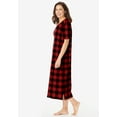 thumbnail image 3 of Dreams & Co. Plus Size Long Print Sleepshirt, 3 of 5