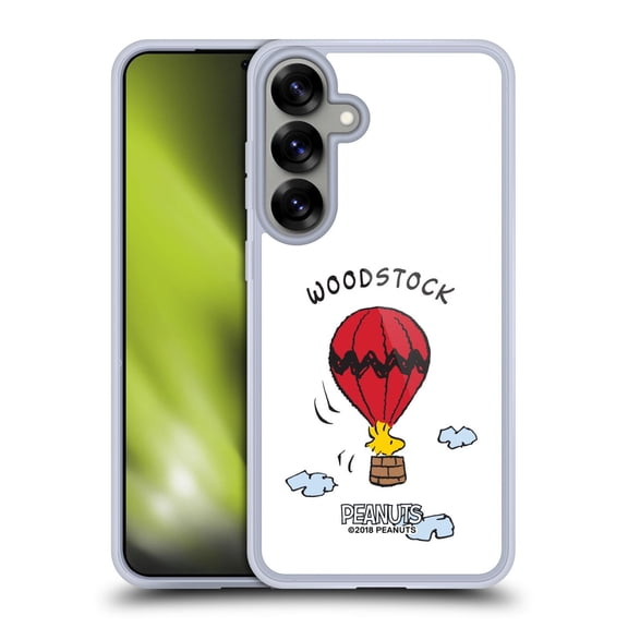 Head Case Designs Peanuts Characters Woodstock Soft Gel Case for Samsung Galaxy S25 