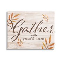 Gather With Grateful Hearts Botanicals Botanical & Floral Graphic Art Gallery Wrapped Canvas Print Wall Art