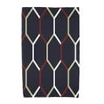 thumbnail image 3 of E by Design 30 x 60-inch, Cool Shades, Geometric Print Beach Towel, 3 of 4