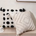thumbnail image 4 of Hweilai Boho tufted decorative square pillow case, 4 of 4