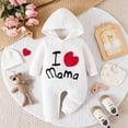 thumbnail image 2 of CAUYDY Preemie Boys Sleepers Baby Clothing Fall Winter Newborn Long Sleeve Romper Infant Boy Soft Pajamas Toddler Loungewear 0 3 6 9 Months 1T 2T White for Sizes 12-18 Months, 2 of 8