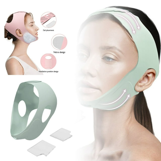 asddcavvf Ice Pack Wisdom Teeth Extraction Cold Pack Face Lift Small V Face Bandage Face Lift Gadget