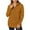 Brown, variant on Quarter Zip Pullover Women Casual Fall Collared Zip Mock Neck Sweatshirt 1/4 Zipper Ribbed Knit Tunic Tops with Pocket