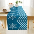 thumbnail image 4 of Harpily Decorative Table Banner Summer Ocean Beach Themed Linen Tablecloth For Dining And Coffee Tables, 4 of 4