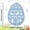 Blue, variant on Easter placemats, felted egg and bunny tablecloths, spring party table decorations, heat-insulating placemats, Home Decor,1 PC Pink .