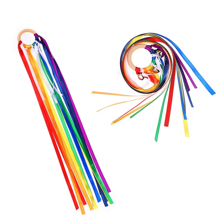 Rainbow Hoop Streamer Set - For Small Hands
