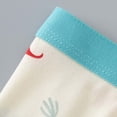 thumbnail image 5 of XFeng 4 Packs Boys Underpants Dinosaur Boxer Shorts Briefs Kids Soft Underwear,White2,11-12 Years, 5 of 5