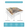 thumbnail image 5 of Autumn Forest Deer Queen Size Down Alternative Comforter, Lightweight Comforter Quilt Bedding Set with Pillow Shams Elk River Mountain All Seasons Bed Comforter Duvet Insert 90"x96", 5 of 7