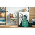 thumbnail image 2 of Ahgly Company Machine Washable Indoor Rectangle Transitional Deep Teal Green Area Rugs, 5' x 8', 2 of 7