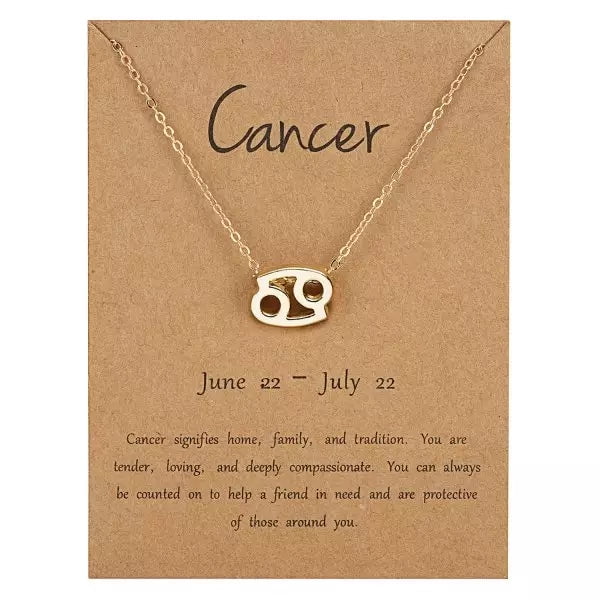 Wish zodiac necklace outlet