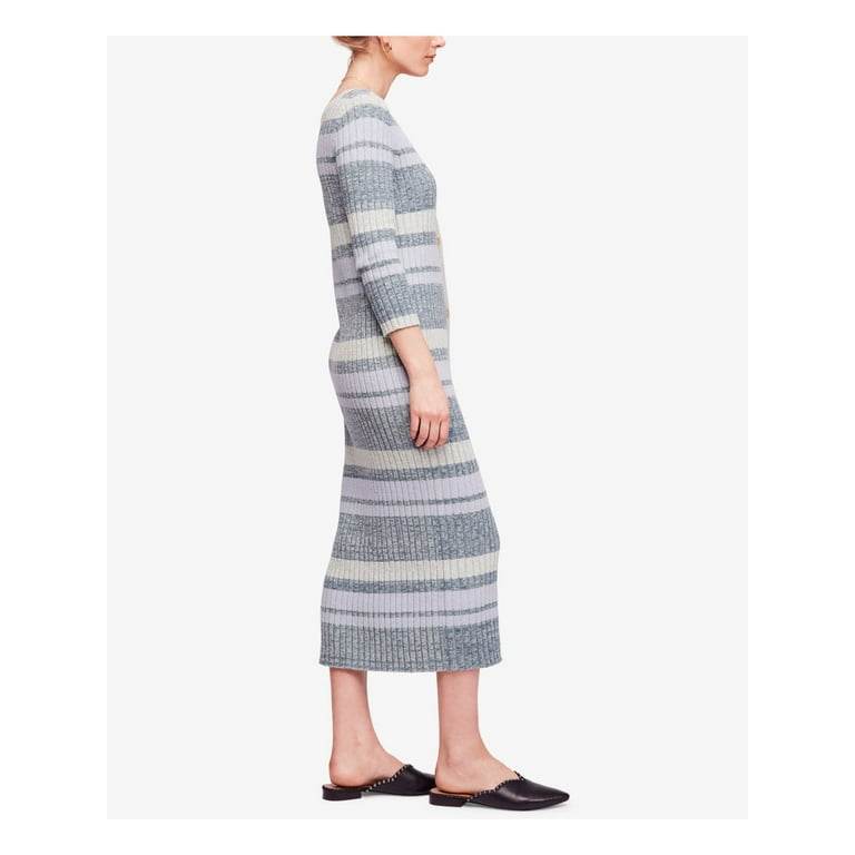 Free People Womens Cozy Up Cardigan Maxi Dress Blue X Small Walmart