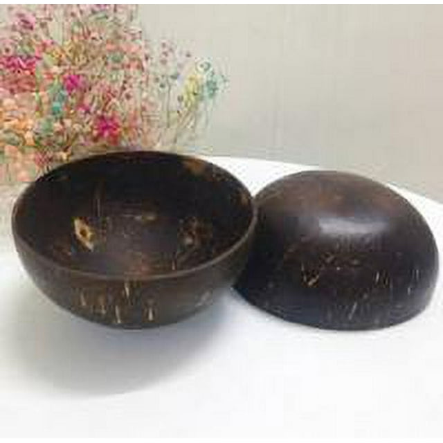 fastboy Coconut bowl, coconut shell tableware, rice bowl, fruit ice cream tableware, dessert