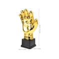 thumbnail image 5 of OULII Football Competition Trophy Goalkeeper Gloves Trophy Golden Plastic 1Pcs For Competitions, 5 of 5
