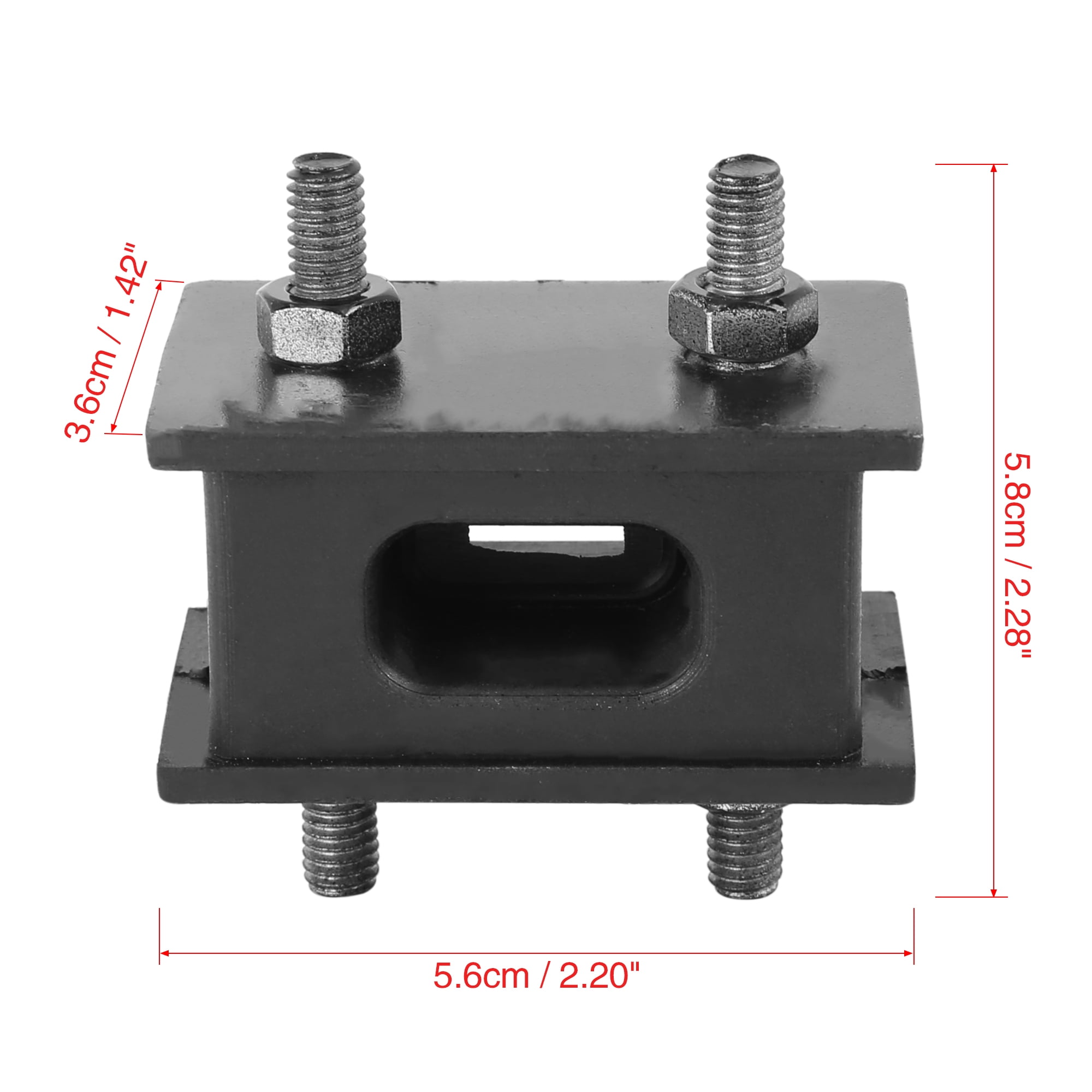 Unique Bargains Exhaust Hanger Mount Muffler Bracket Insulator Set
