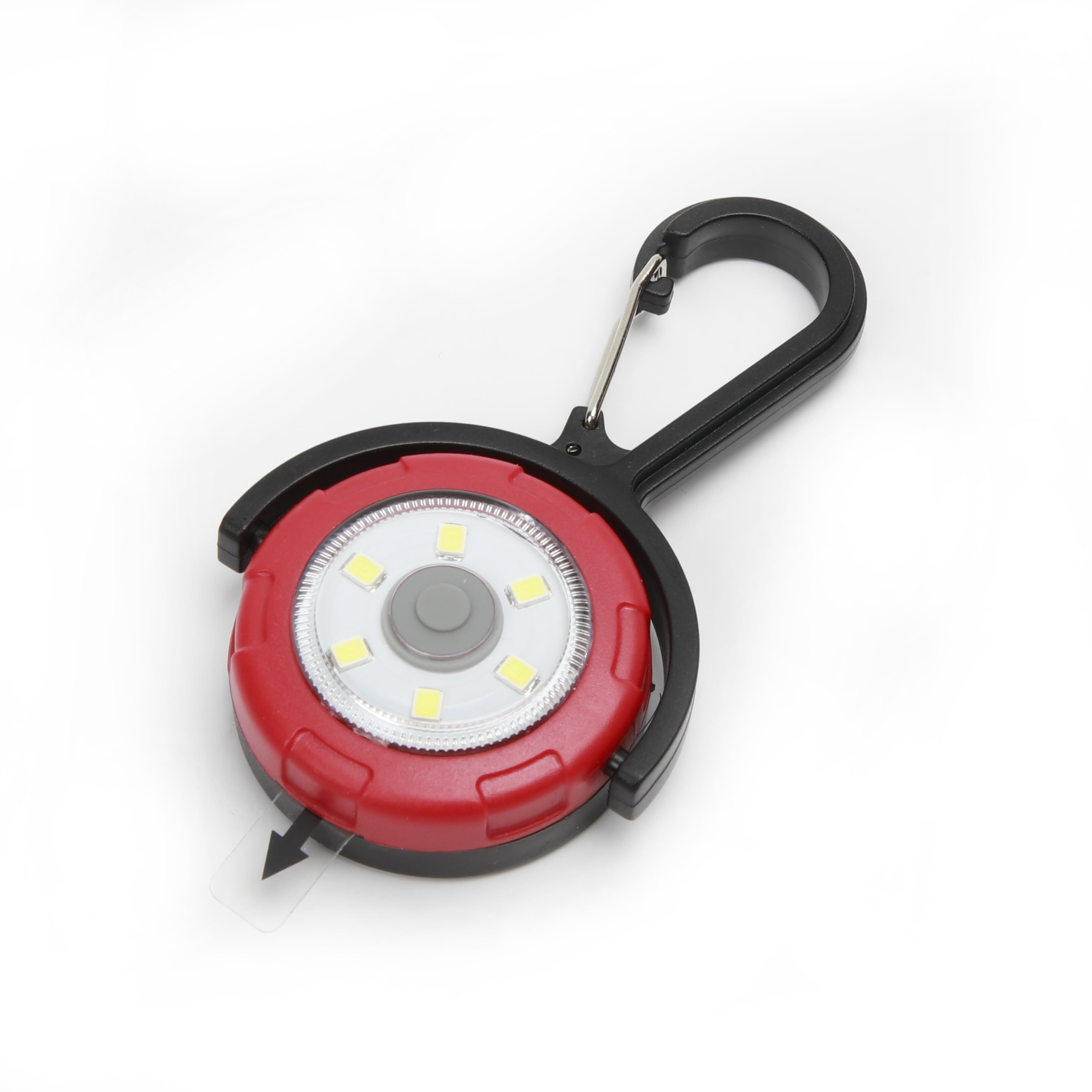 Hyper Tough LED Portable Keychain Light, Fits All, Black,Red,