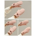 thumbnail image 4 of Women's Winter Mittens with String Warm Lining Cozy Fuzzy Gloves Cold Weather Accessories, 4 of 6