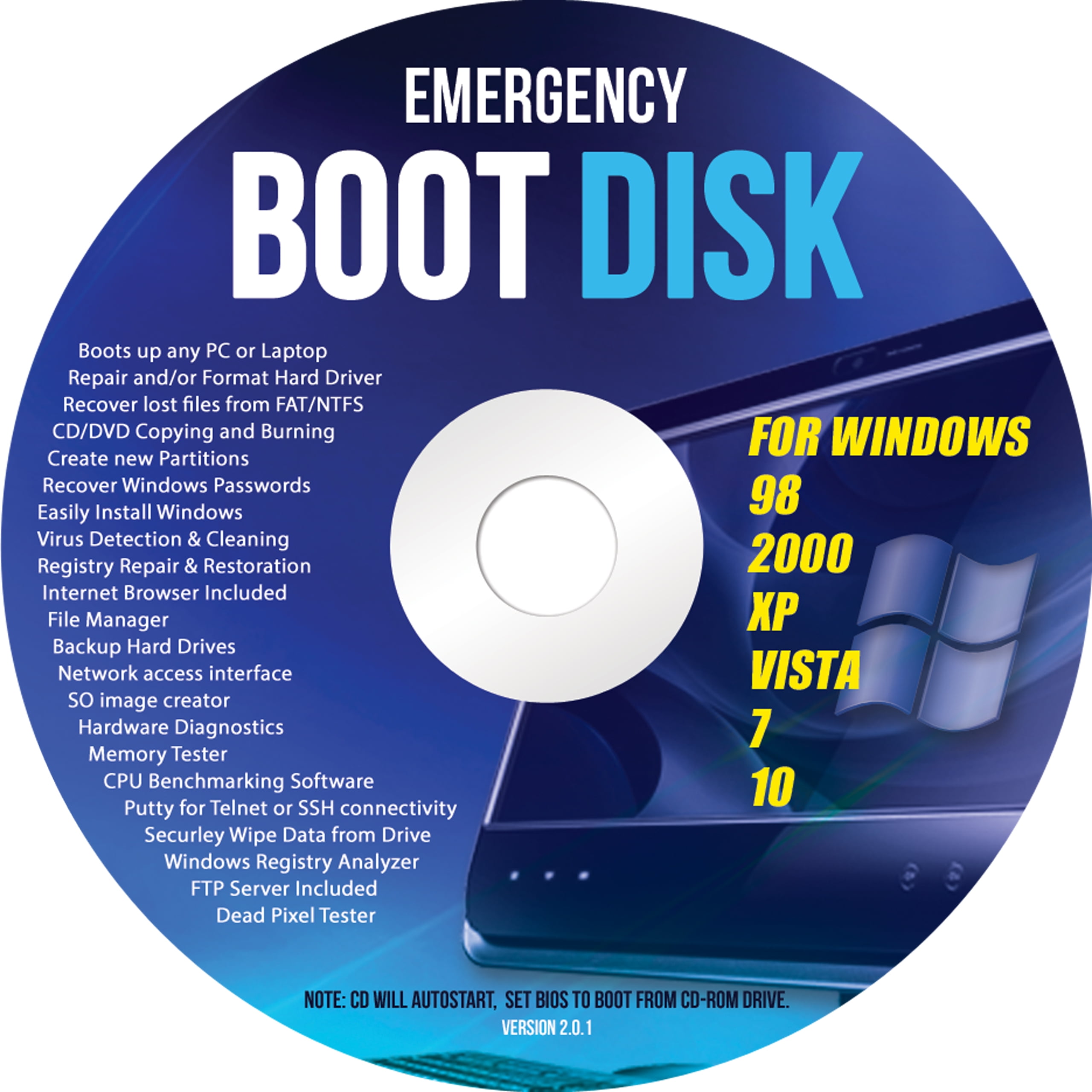 windows 7 reboot disc download