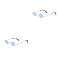 thumbnail image 2 of Jumpingount Mini gafas de sol Protector de ojos Gafas retro Diseño elegante Suministros para niños Type1 NO1, 2 of 6