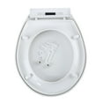 thumbnail image 7 of Renovators Supply Toilet Seat Slow EZ Close No Slam Plastic Round White Set of 3, 7 of 7