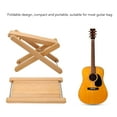 thumbnail image 4 of Guitar Footrest, Solid Wood Guitar Foot Rest  For Performance, 4 of 8