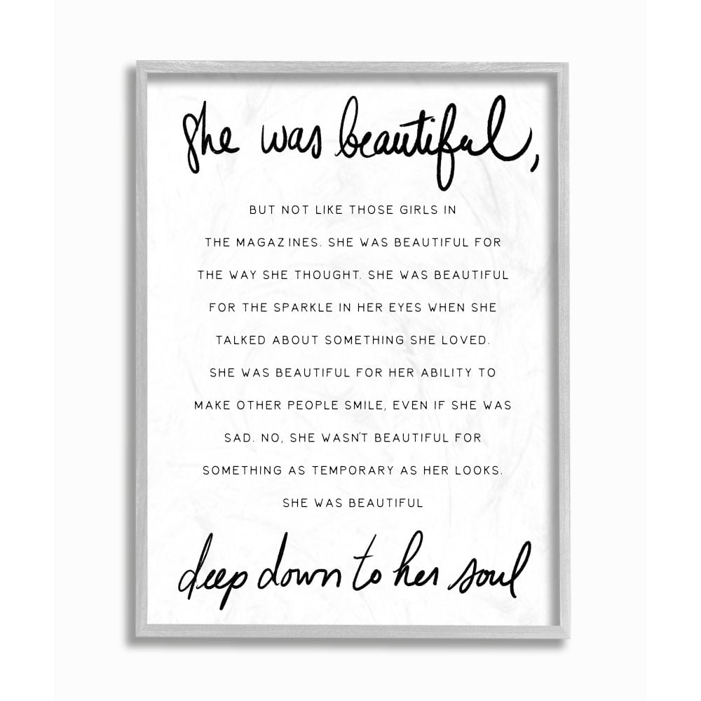 Inspirational Lettering Quotes Art & Pictures，Set of 1 Print Posters 12x16 UNFRAMED，She Believe she Could so she did Black and White Motivational Words Wall Printing，Great Gift for Office Classroom 