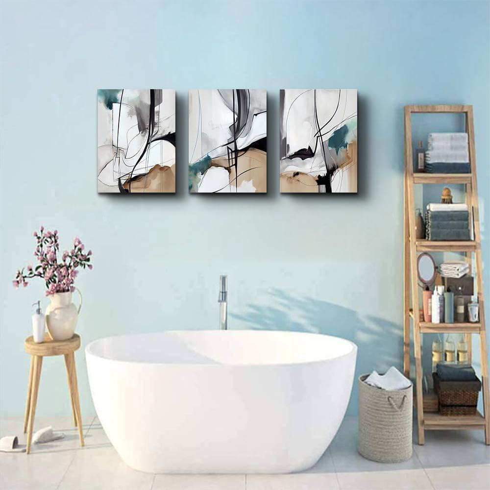 Canvas Wall Art For Living Room Wall Decor For Bedroom Modern Family Canvas Art Office Decor Abstract Wall Paintings Pictures Artwork Ready To Hang Room Home Decorations 12" X 16" 3 Piece
