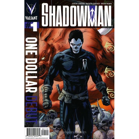 Shadowman (4th Series) #1 (3rd) VF ; Valiant Comic Book