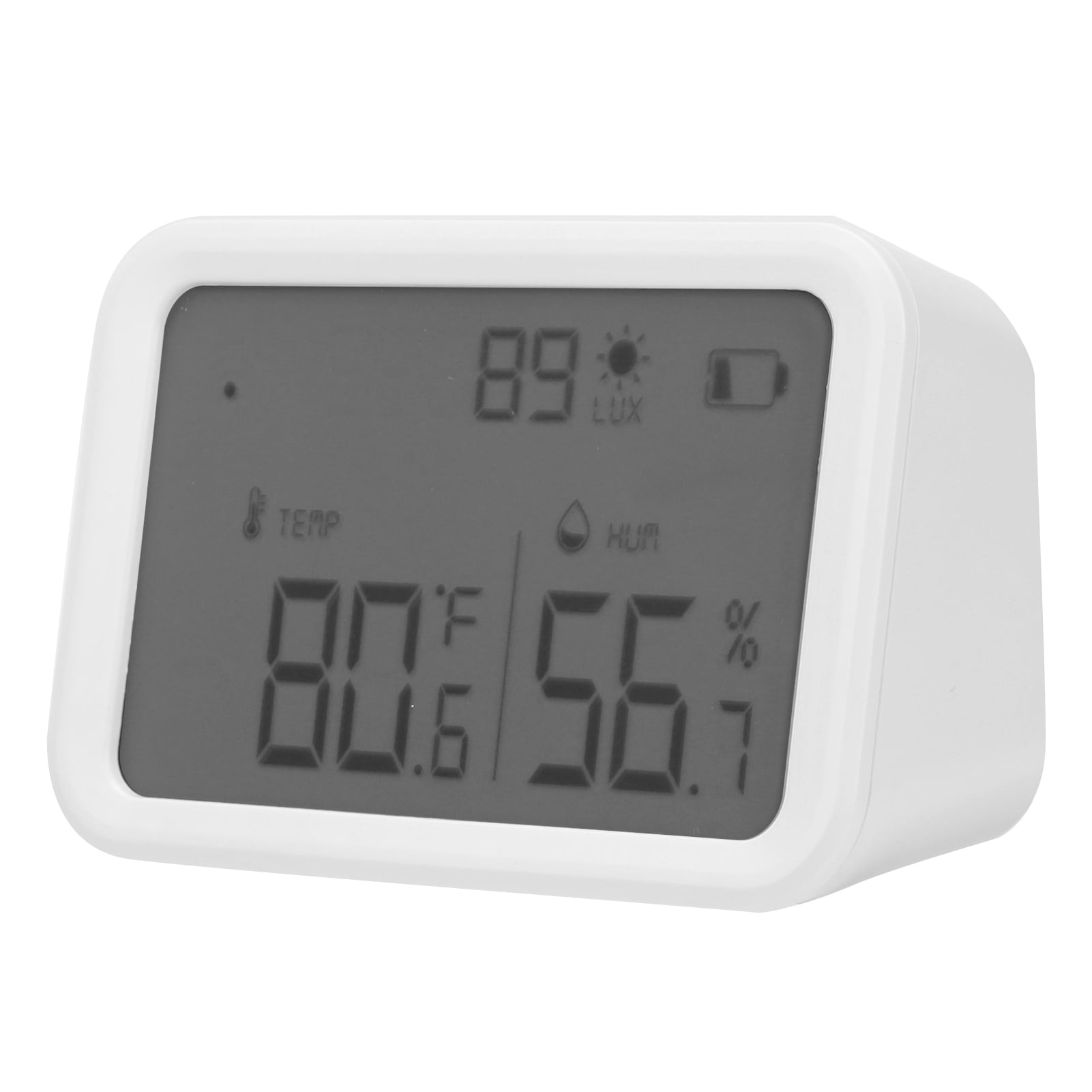 Slatcetga Temperature and Humidity Sensor for TUYA with Intelligent Switch LCD Panel Household 1.5V