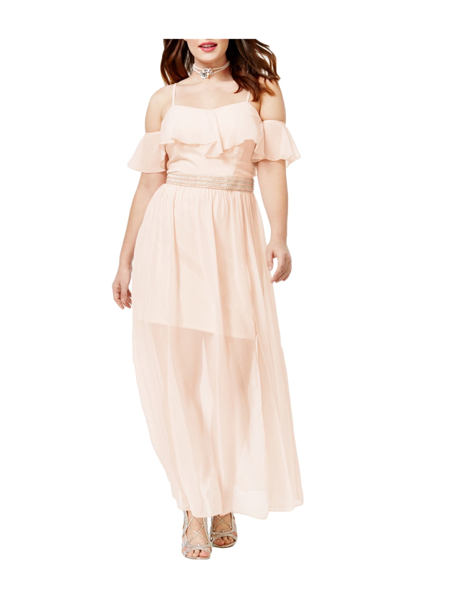 Speechless Womens Trendy Aline Gown Dress nwpch 22W Plus Size