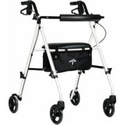 Medline Ultra Light Rollator, Pearl Whit