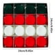thumbnail image 3 of Bolas decorativas navideñas, 16 bolas navideñas de terciopelo, bolas flocadas para árbol de Navidad, bolas de plástico, adornos colgantes decorativos de Navidad, decoración para árbol de Navidad de 2,, 3 of 6