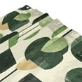 thumbnail image 3 of Yayeee Shower Curtain with Hooks 72"x72" Waterproof Fabric Bathroom Hanging Decor, Green Circle, 3 of 5