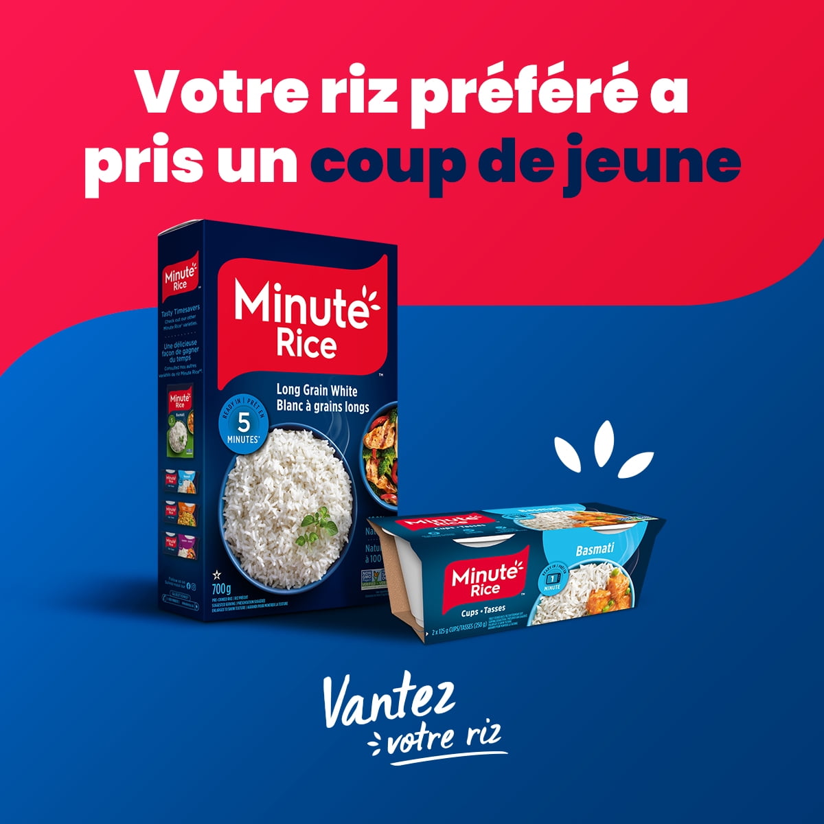 Minute Rice riz blanc à grains, 1.4 kg 1,4 kg