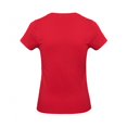 thumbnail image 2 of B&C - Camiseta básica para mujer (Rojo), 2 of 2